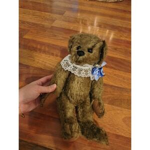The Ashton-Drake Galleries Bear Plush Teddy Bear. Jointed. Collectible Bears